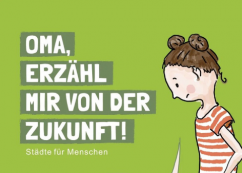 Symbolfoto zum Bundesweiten Vorlesetag in der Stadtbibliothek (Quelle: https://omasforfuture.de/vorlesetag)